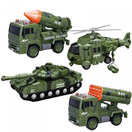 Masinute - set 4 masini de armata