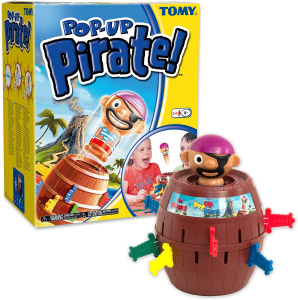 Joc interactiv pentru copii model Pop Up Pirate clasic, Cadou pentru fete si baieti 3,4,5,6,7 ani, multicolor [5]