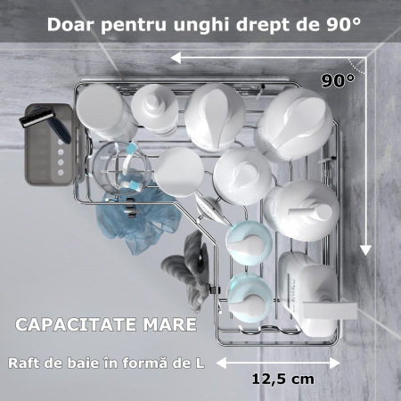 Rafturi de colt pentru baie si Dus [2]