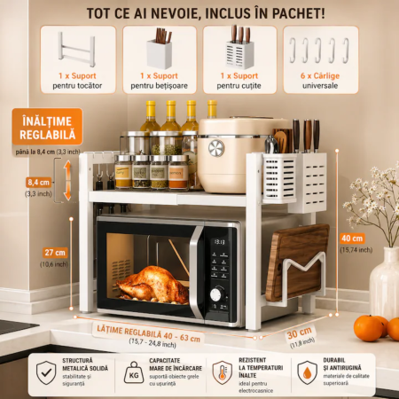 raft metalic pentru cuptorul cu microunde [4]