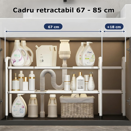 raft organizator expensibil pentru chiuveta [3]