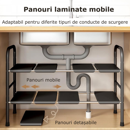raft organizator expensibil pentru chiuveta [2]