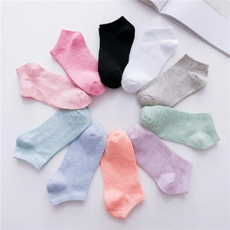 sosete scurte de dama multicolore [3]