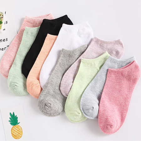 sosete scurte de dama multicolore [4]