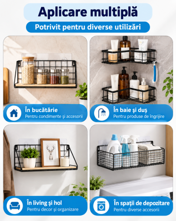 Dispozitiv adeziv pentru rafturi pentru baie si Dus [3]
