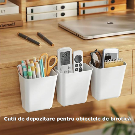 Set 4 Cutii de depozitare pentru usa dulapului de bucatarie [8]