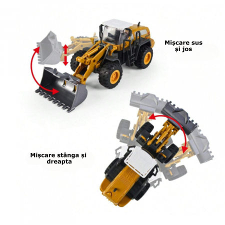 Set 4 Utilaje de Constructii pentru Copii [5]