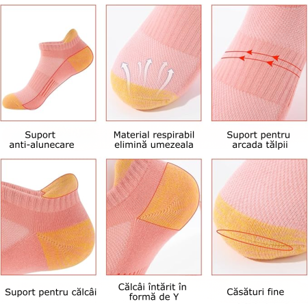 sosete scurte de dama pentru sport [5]