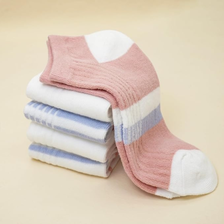 sosete scurte de dama model cu dungi [7]