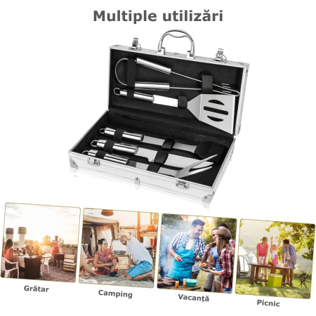 set 5 ustensile pentru gratar [7]