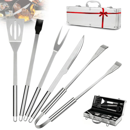 set 5 ustensile pentru gratar [0]