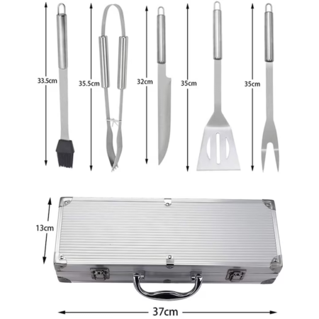 set 5 ustensile pentru gratar [3]