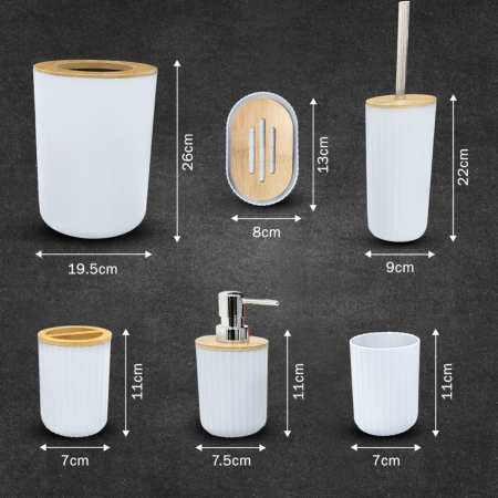 set 6 accesorii de baie [3]