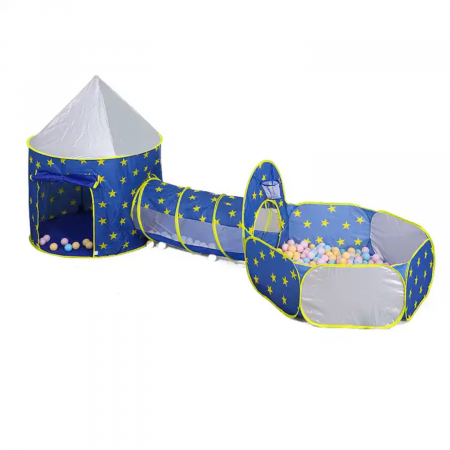 Produse - cort de joaca albastru