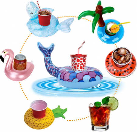set 12 suporturi gonflabile pentru pahare [5]