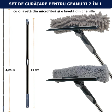 Set de curatare profesionala pentru geamuri [2]