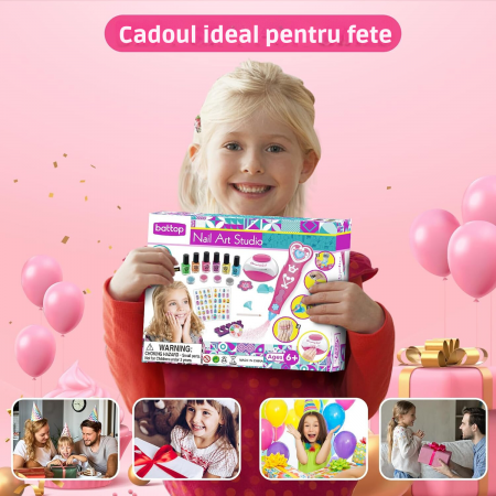 trusa de unghii pentru fete 5 6 7 8 9 10 ani [9]