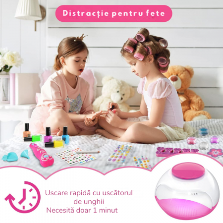 trusa de unghii pentru fete 5 6 7 8 9 10 ani [7]