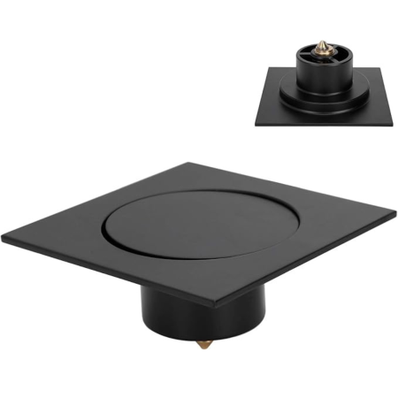 Sifon de scurgere pentru pardoseala negru [9]