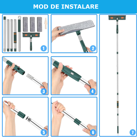 Set de curatare profesionala pentru geamuri [3]