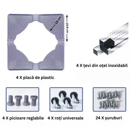 Suport cu roti pentru electrocasnice [1]