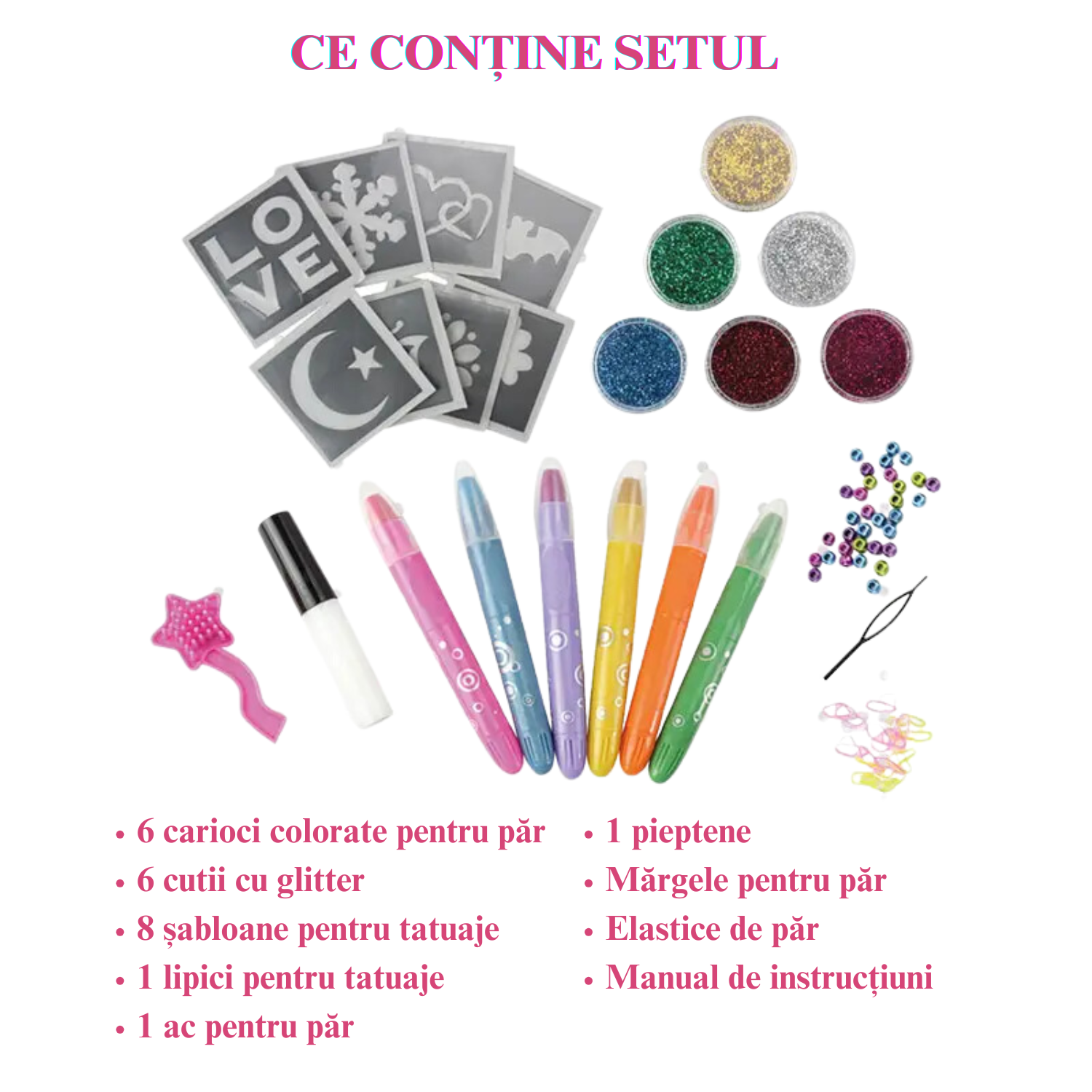 Ce conține setul
