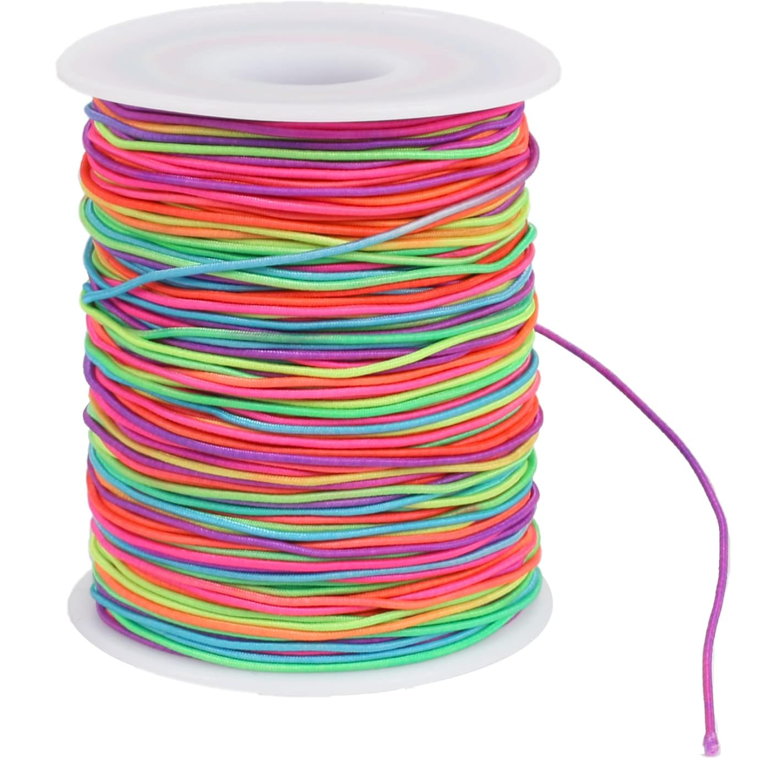 Mosorul de snur elastic, în culori curcubeu