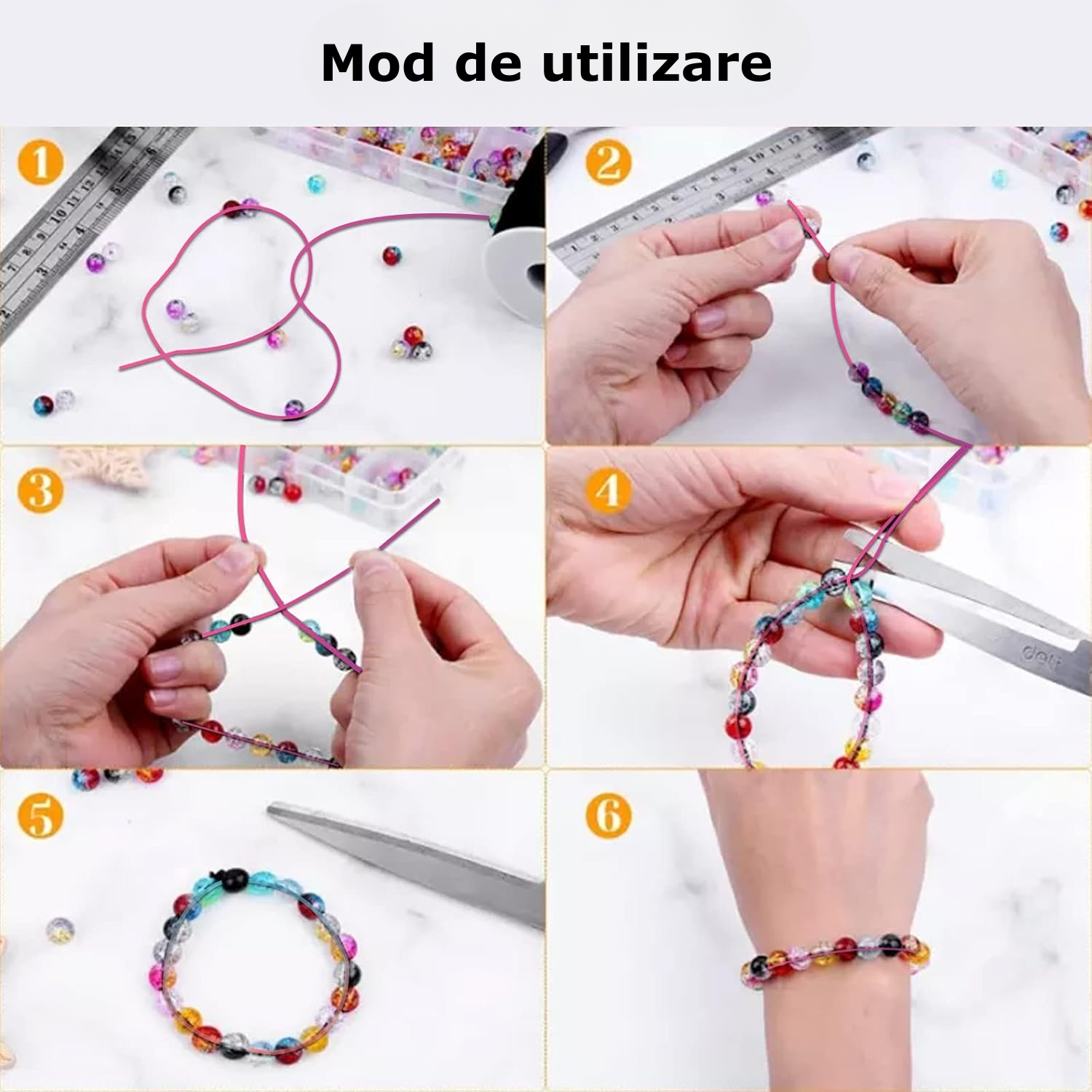 Mod de utilizare: de la snur la brățara pe încheietură