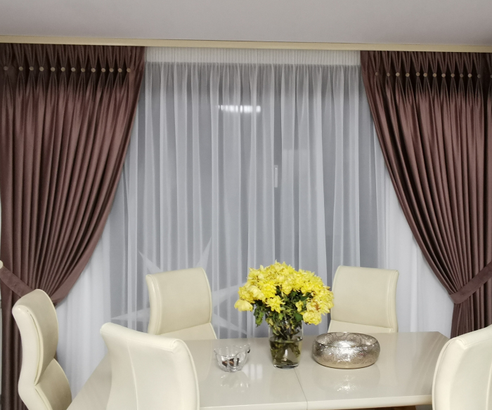 Sina aluminiu 2 canale cu masca, ivory [5]