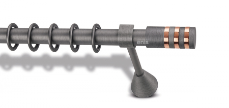 Galerii metalice inox-cupru - Galerie metalica industrial-cupru, model P86-8636