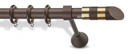 Galerii metalice inox-cupru - Galerie metalica efect rugina rust-auriu P62-4