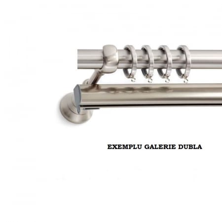 Galerie metalica culoare negru mat-auriu P62-2 [1]