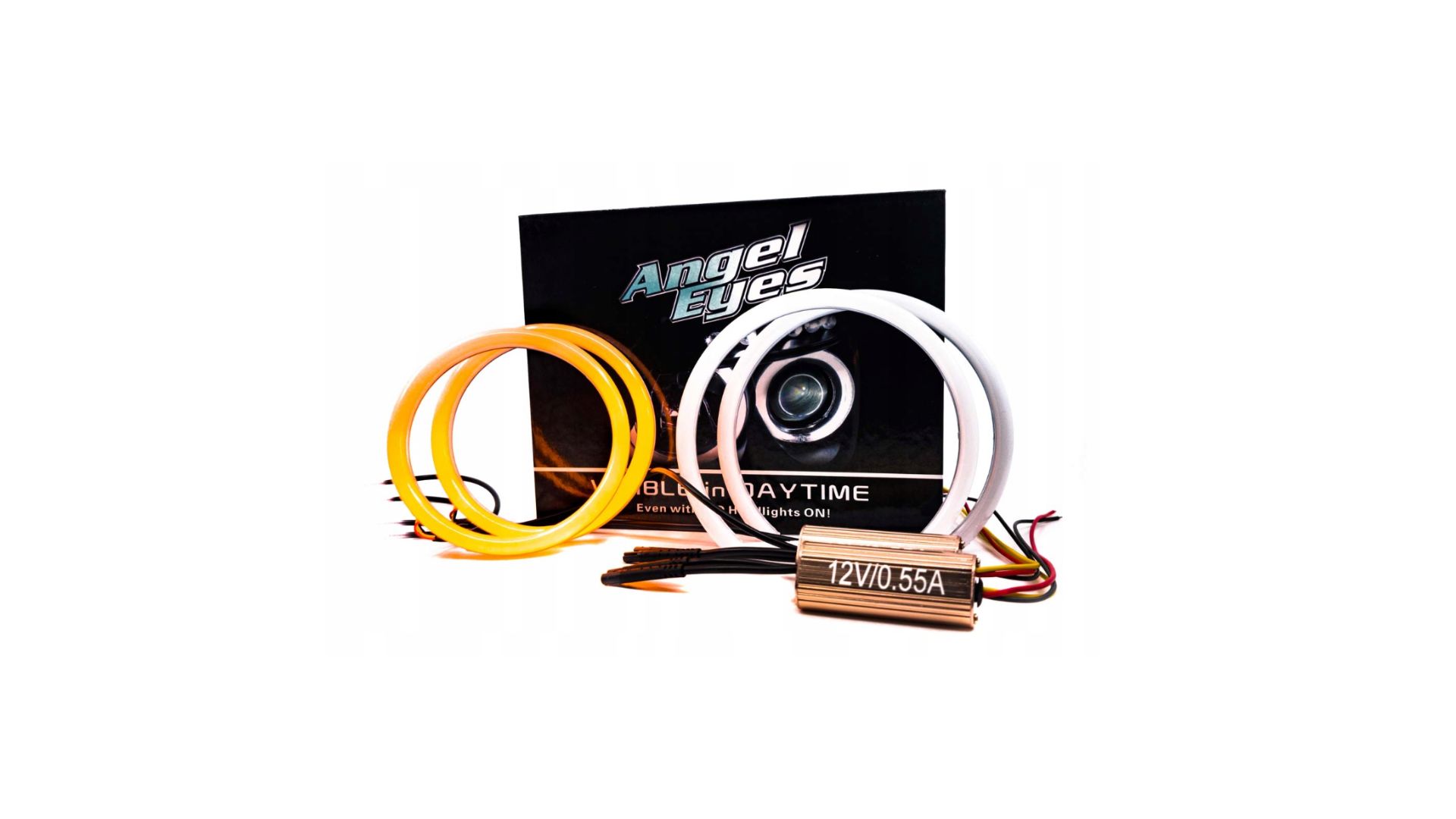 Transformă Aspectul Volkswagen Golf 5 cu Angel Eyes Cotton cu Semnalizare de la SiriusMag