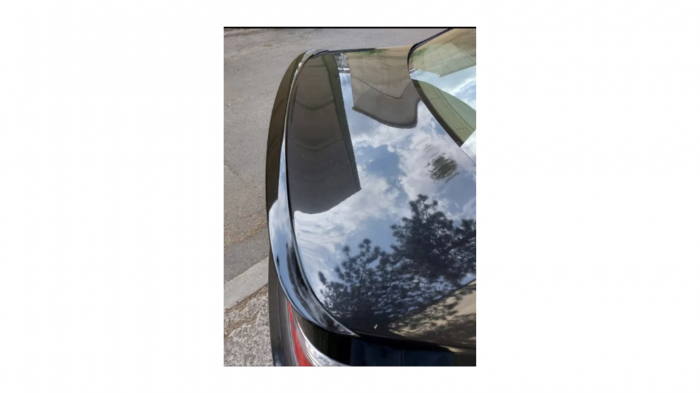 Lip Eleron portbagaj pentru BMW Seria 5 E60 negru lucios [2]