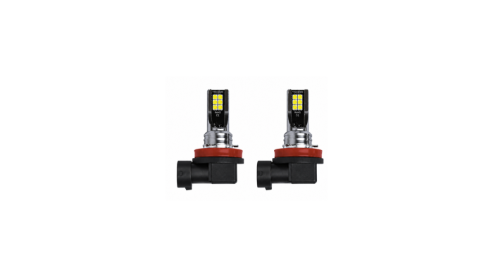 Set 2 Becuri LED H11 60W, 6800 Lumeni, 6000K, 12V [3]