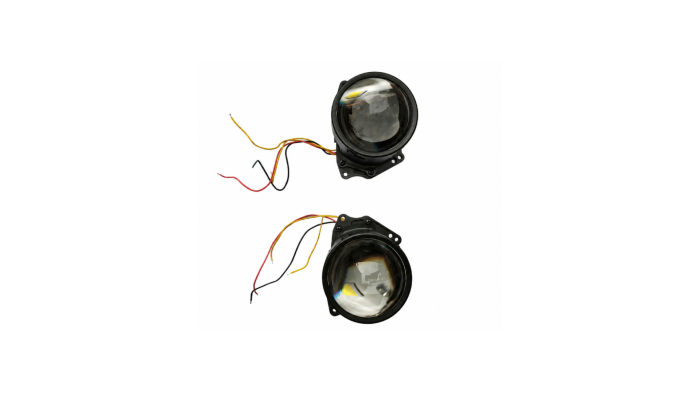 Set 2 lupe Bi-LED auto 3 inch A108, 6000K, 9–32V, fază scurtă și fază lungă [6]