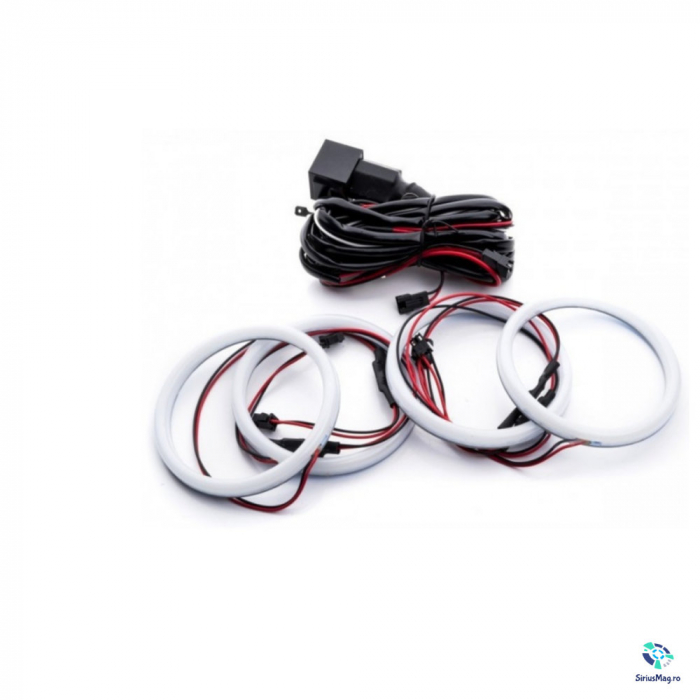 Angel Eyes Cotton cu Semnalizare pentru BMW E46 Coupe [2]