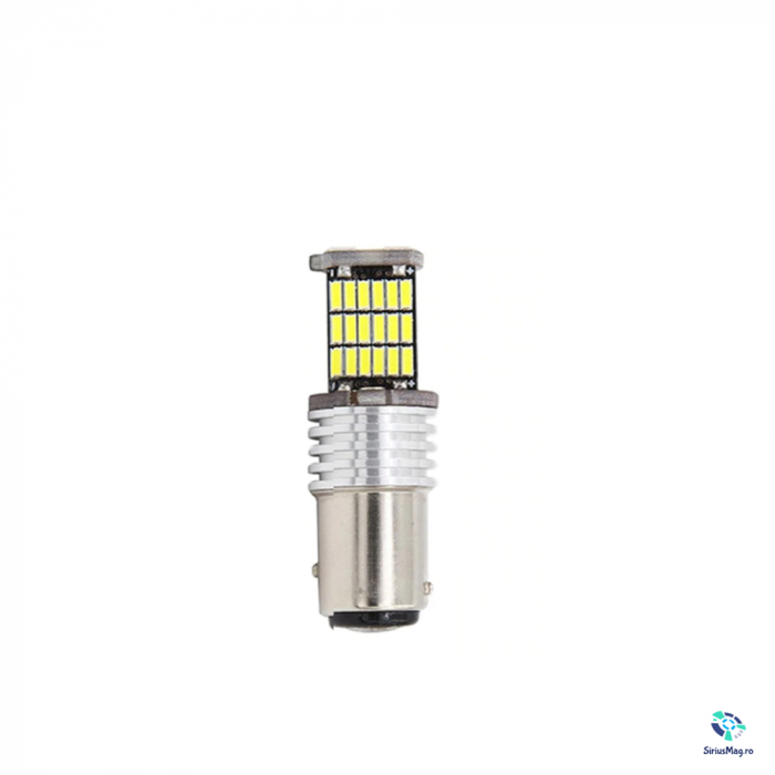 Bec Led Marsarier Pozitie/Semnalizare/Lumini de zi P21W Canbus [2]