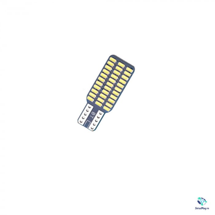 Bec Led T10 w5w Canbus 33SMD - lumina albastra [2]