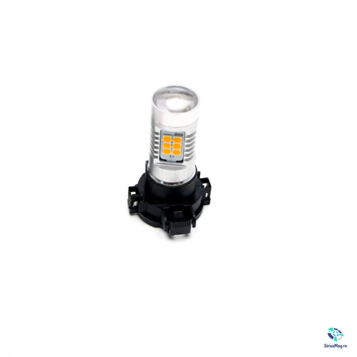 Bec semnalizare Led Canbus PY24W PH24WY [2]