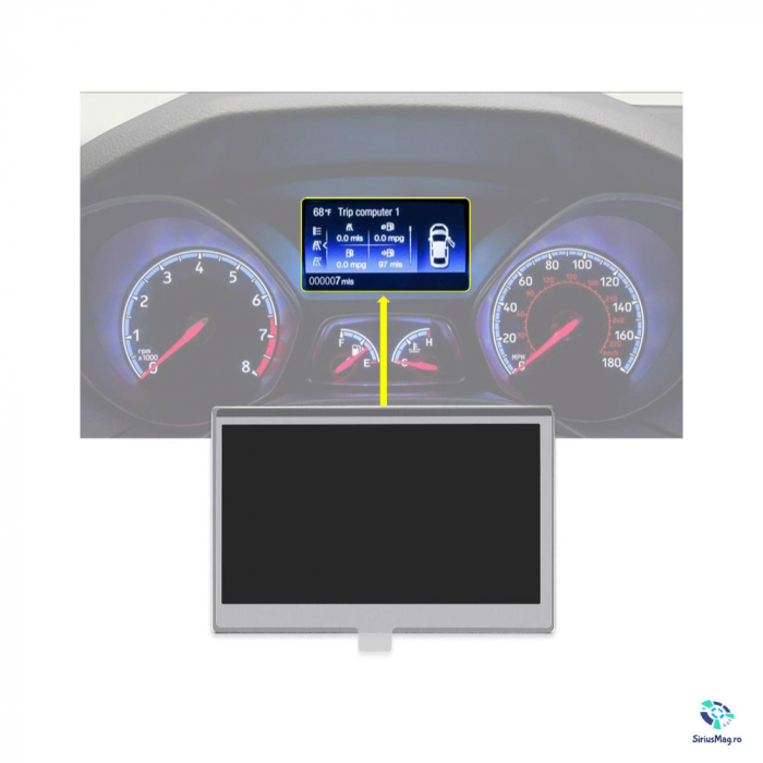 Display LCD pentru Ford LQ042T5DZ11 [4]