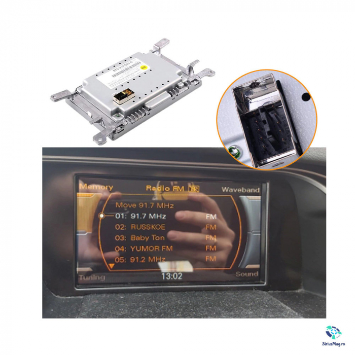 Ecran LCD 6.5" pentru navigatie pentru cu Audi  8T0919603G [4]
