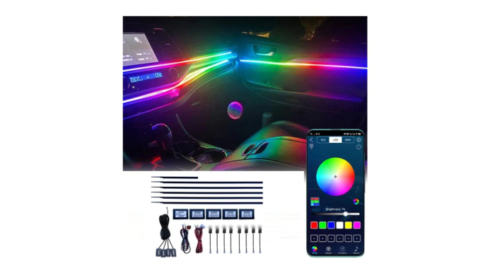 Kit 18 in 1 Lumini Ambientale Symphony LED Wireless RGB [4]