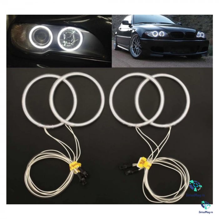 Kit Angel Eyes CCFL pentru BMW E46 Facelift coupe si cabrio [3]