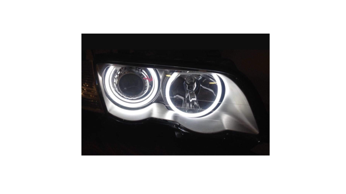 Kit Angel Eyes Cotton BMW E46 cu Semnalizare – Look Modern, Montaj Rapid [6]