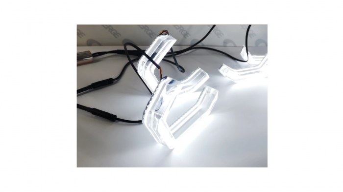 Kit Angel Eyes Cristal DTM Cotton pentru BMW F30 E92 E93 - Faruri cu halogen [3]