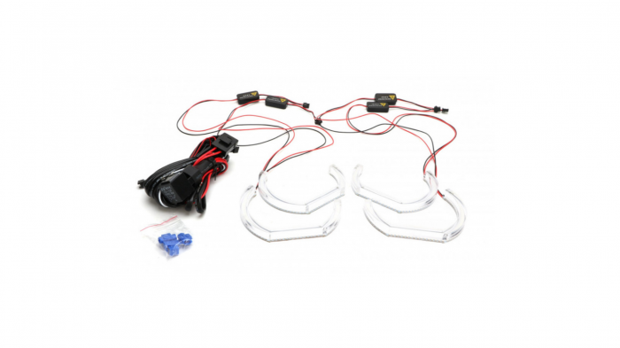 Kit Angel Eyes Cristal DTM Cotton pentru BMW F30 E92 E93 - Faruri cu halogen [2]