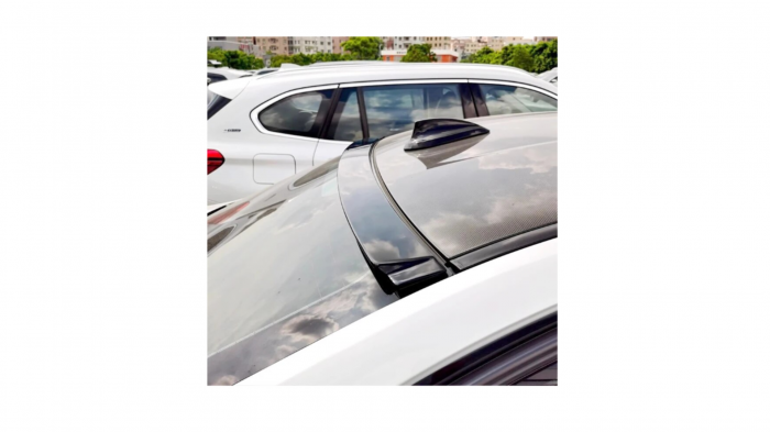 Lip Eleron Luneta pentru BMW Seria 3 F30 F80 Negru Lucios [2]