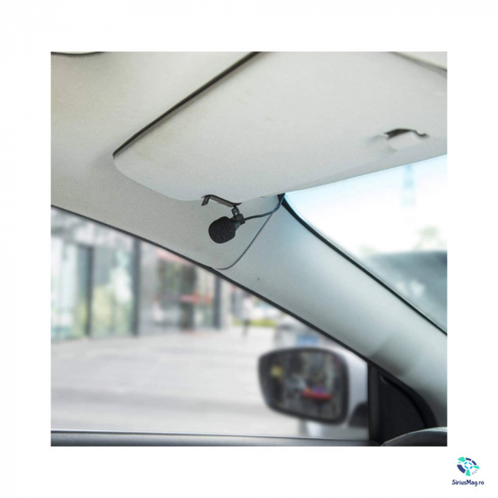 Microfon Auto Extern Universal conectare Jack 3.5mm [3]