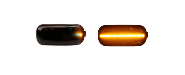 Set 2 Lampi Semnalizare Led Dinamice Fumurii pentru Audi A3 [2]